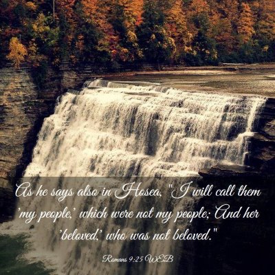 Picture 03 - Romans 9:25 WEB - As he says also in Hosea, 