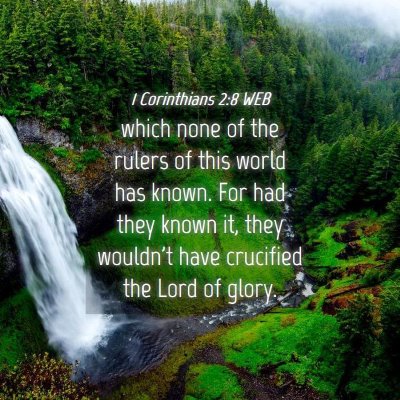 Picture 04 - 1 Corinthians 2:8 WEB - which none of the rulers of this world has known. - Bible Verse Picture