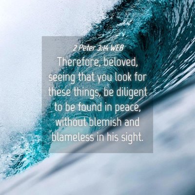 Picture 04 - 2 Peter 3:14 WEB - Therefore, beloved, seeing that you look for - Bible Verse Picture