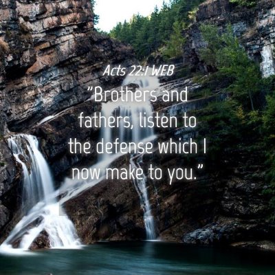 Picture 04 - Acts 22:1 WEB - 