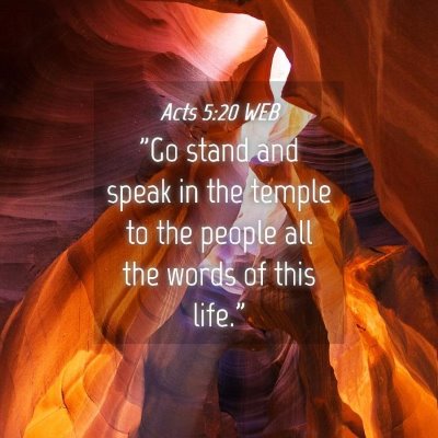 Picture 04 - Acts 5:20 WEB - 
