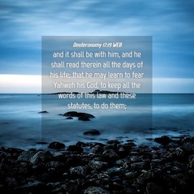 Picture 04 - Deuteronomy 17:19 WEB - and it shall be with him, and he shall read - Bible Verse Picture