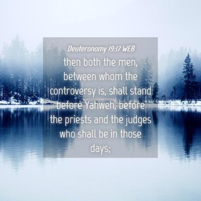 Picture 04 - Deuteronomy 19:17 WEB - then both the men, between whom the controversy - Bible Verse Picture