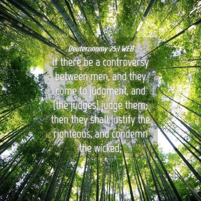 Picture 04 - Deuteronomy 25:1 WEB - If there be a controversy between men, and they - Bible Verse Picture