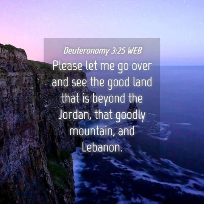 Picture 04 - Deuteronomy 3:25 WEB - Please let me go over and see the good land that - Bible Verse Picture
