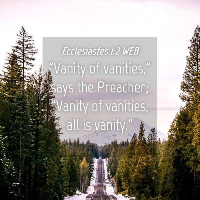 Picture 04 - Ecclesiastes 1:2 WEB - 