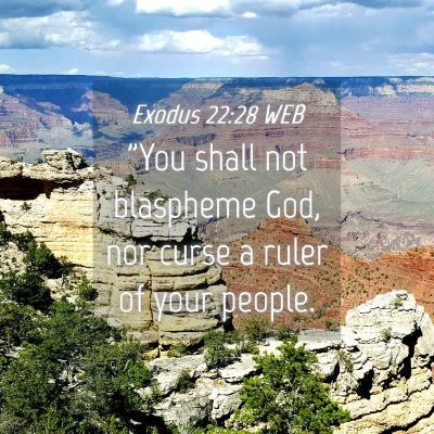 Picture 04 - Exodus 22:28 WEB - 
