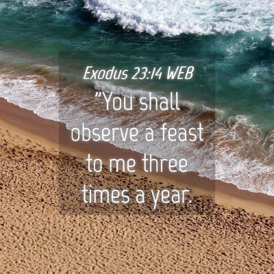 Picture 04 - Exodus 23:14 WEB - 