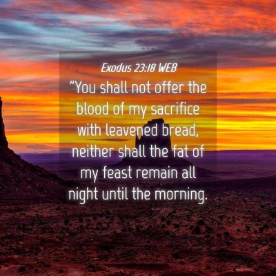 Picture 04 - Exodus 23:18 WEB - 