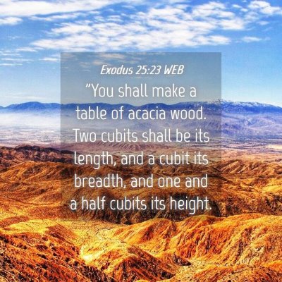 Picture 04 - Exodus 25:23 WEB - 