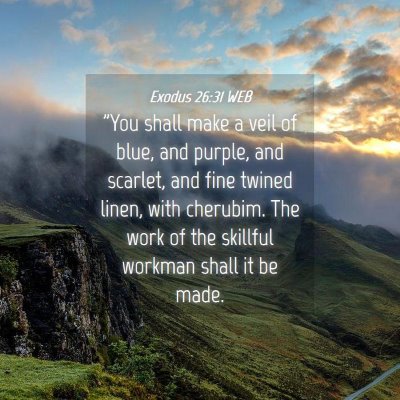 Picture 04 - Exodus 26:31 WEB - 