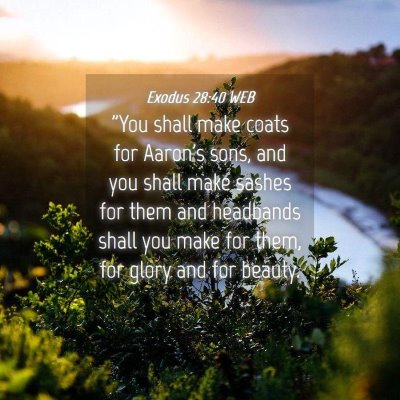 Picture 04 - Exodus 28:40 WEB - 
