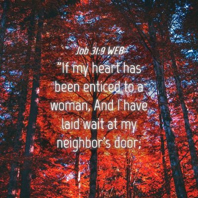 Picture 04 - Job 31:9 WEB - 