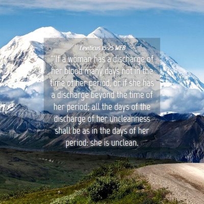 Picture 04 - Leviticus 15:25 WEB - 