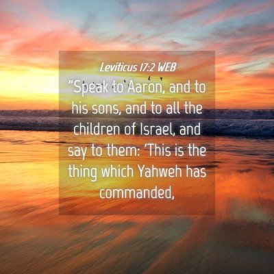 Picture 04 - Leviticus 17:2 WEB - 