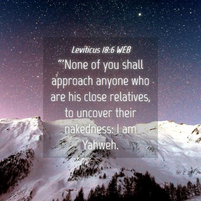 Picture 04 - Leviticus 18:6 WEB - 