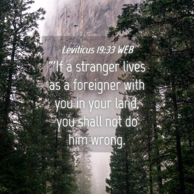 Picture 04 - Leviticus 19:33 WEB - 