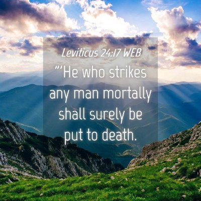 Picture 04 - Leviticus 24:17 WEB - 