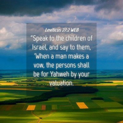 Picture 04 - Leviticus 27:2 WEB - 
