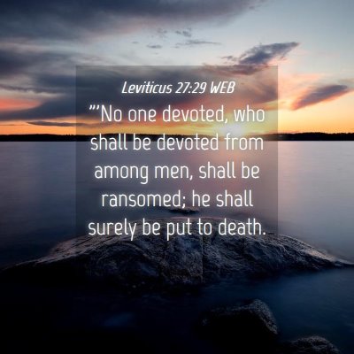 Picture 04 - Leviticus 27:29 WEB - 