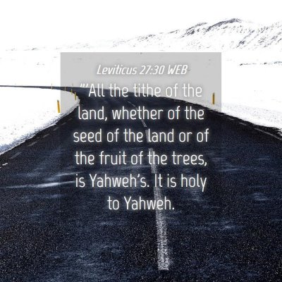 Picture 04 - Leviticus 27:30 WEB - 