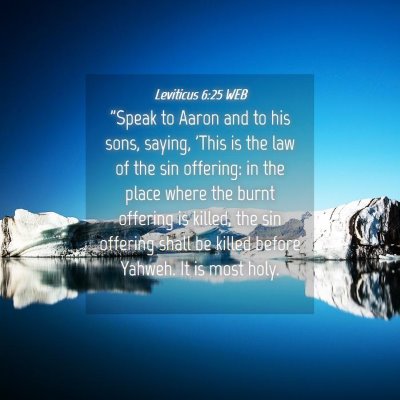 Picture 04 - Leviticus 6:25 WEB - 
