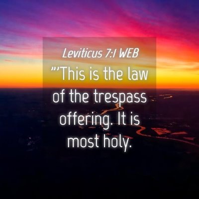 Picture 04 - Leviticus 7:1 WEB - 