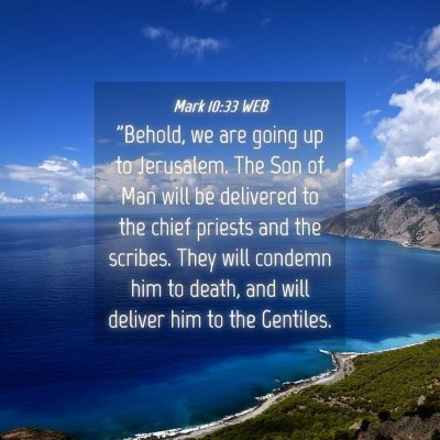 Picture 04 - Mark 10:33 WEB - 