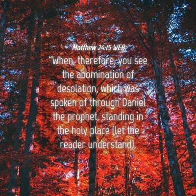 Picture 04 - Matthew 24:15 WEB - 
