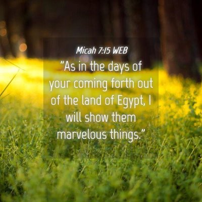 Picture 04 - Micah 7:15 WEB - 