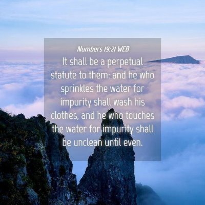 Picture 04 - Numbers 19:21 WEB - It shall be a perpetual statute to them: and he - Bible Verse Picture