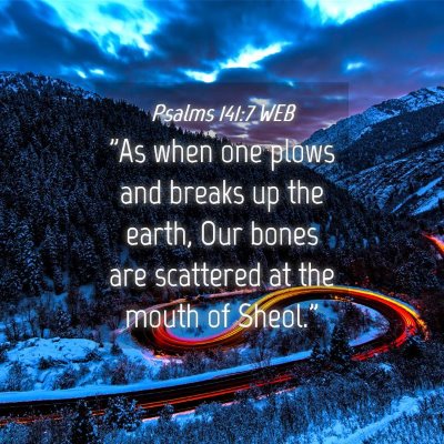 Picture 04 - Psalms 141:7 WEB - 