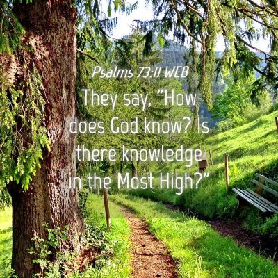 Picture 04 - Psalms 73:11 WEB - They say, 