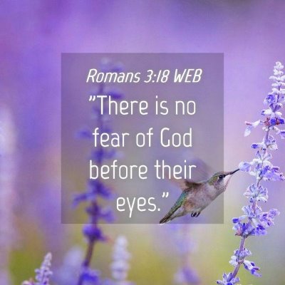 Picture 04 - Romans 3:18 WEB - 