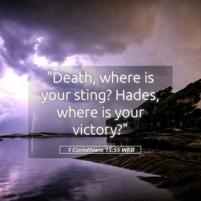 Picture 05 - 1 Corinthians 15:55 WEB - 