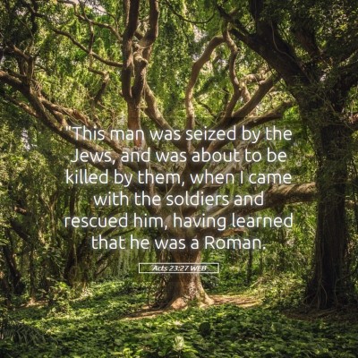 Picture 05 - Acts 23:27 WEB - 