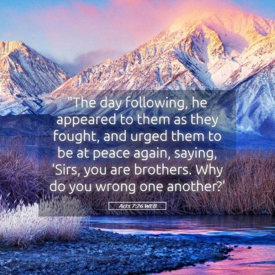 Picture 05 - Acts 7:26 WEB - 
