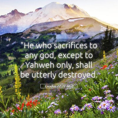 Picture 05 - Exodus 22:20 WEB - 