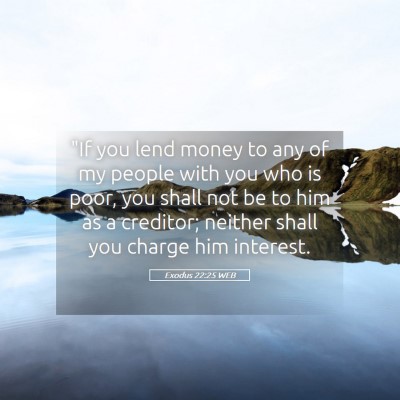Picture 05 - Exodus 22:25 WEB - 