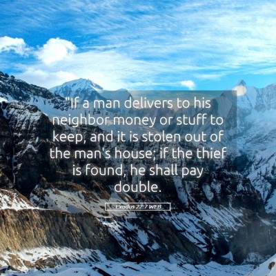 Picture 05 - Exodus 22:7 WEB - 
