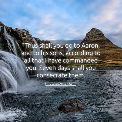 Picture 05 - Exodus 29:35 WEB - 