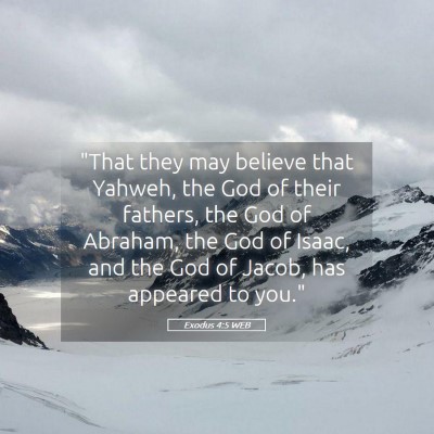 Picture 05 - Exodus 4:5 WEB - 