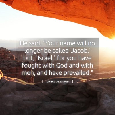 Picture 05 - Genesis 32:28 WEB - He said, 