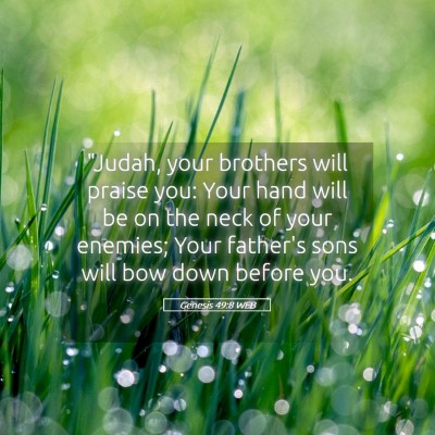 Picture 05 - Genesis 49:8 WEB - 