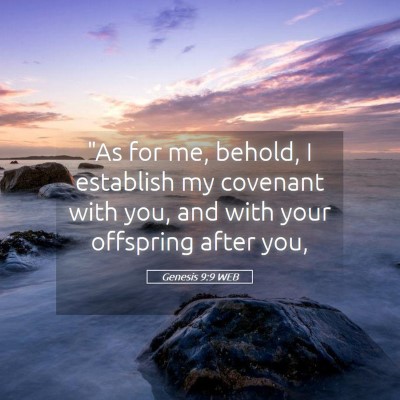 Picture 05 - Genesis 9:9 WEB - 