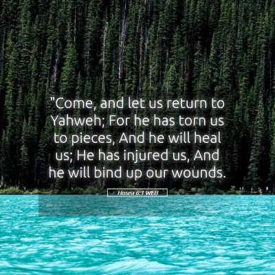 Picture 05 - Hosea 6:1 WEB - 