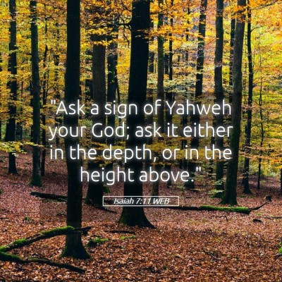 Picture 05 - Isaiah 7:11 WEB - 