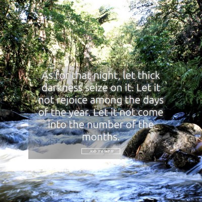 Picture 05 - Job 3:6 WEB - As for that night, let thick darkness seize on - Bible Verse Picture