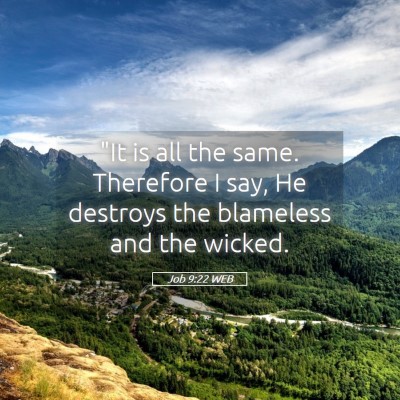 Picture 05 - Job 9:22 WEB - 