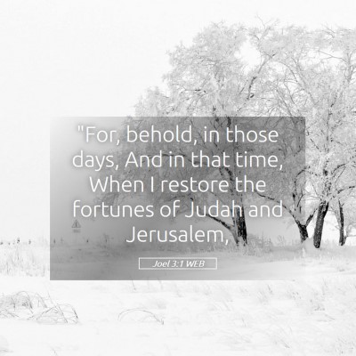 Picture 05 - Joel 3:1 WEB - 
